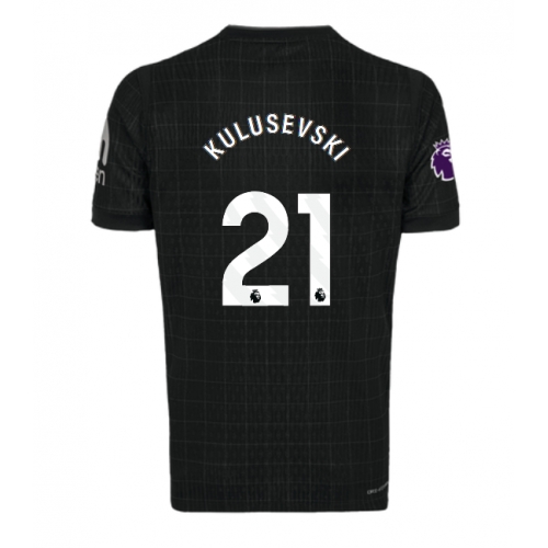 Billige Fotballdrakt Tottenham Hotspur Dejan Kulusevski #21 Replika Bortedrakt 2025-26 Kortermet Billige Fotballdrakt Tottenham Hotspur Dejan Kulusevski #21 Replika Bortedrakt 2025-26 Kortermet